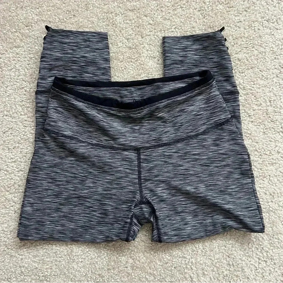 PrAna Women’s Tori Capri Crop Leggings Yoga Workout Gray Black W4TORI115 Small. - Picture 14 of 16